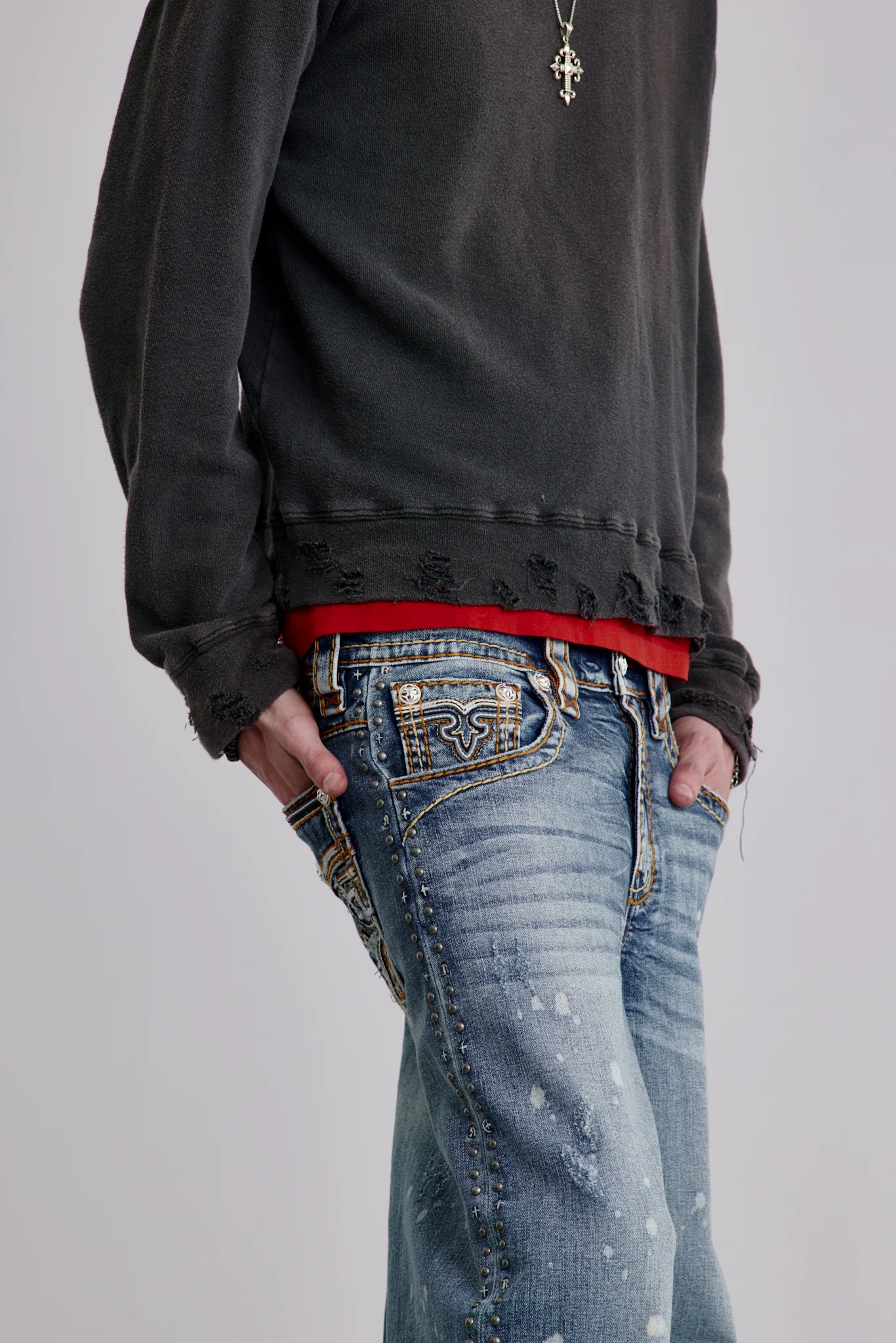 Adan Baggy 3 Jeans in Medium Wash - Image 3