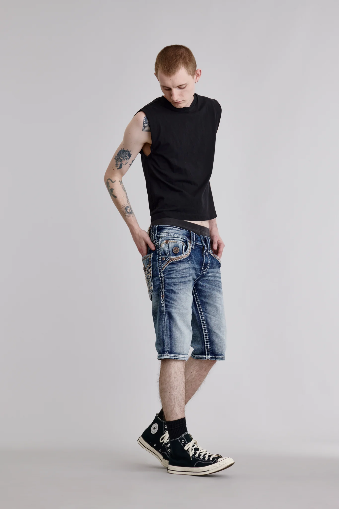 Alpine Denim Shorts
