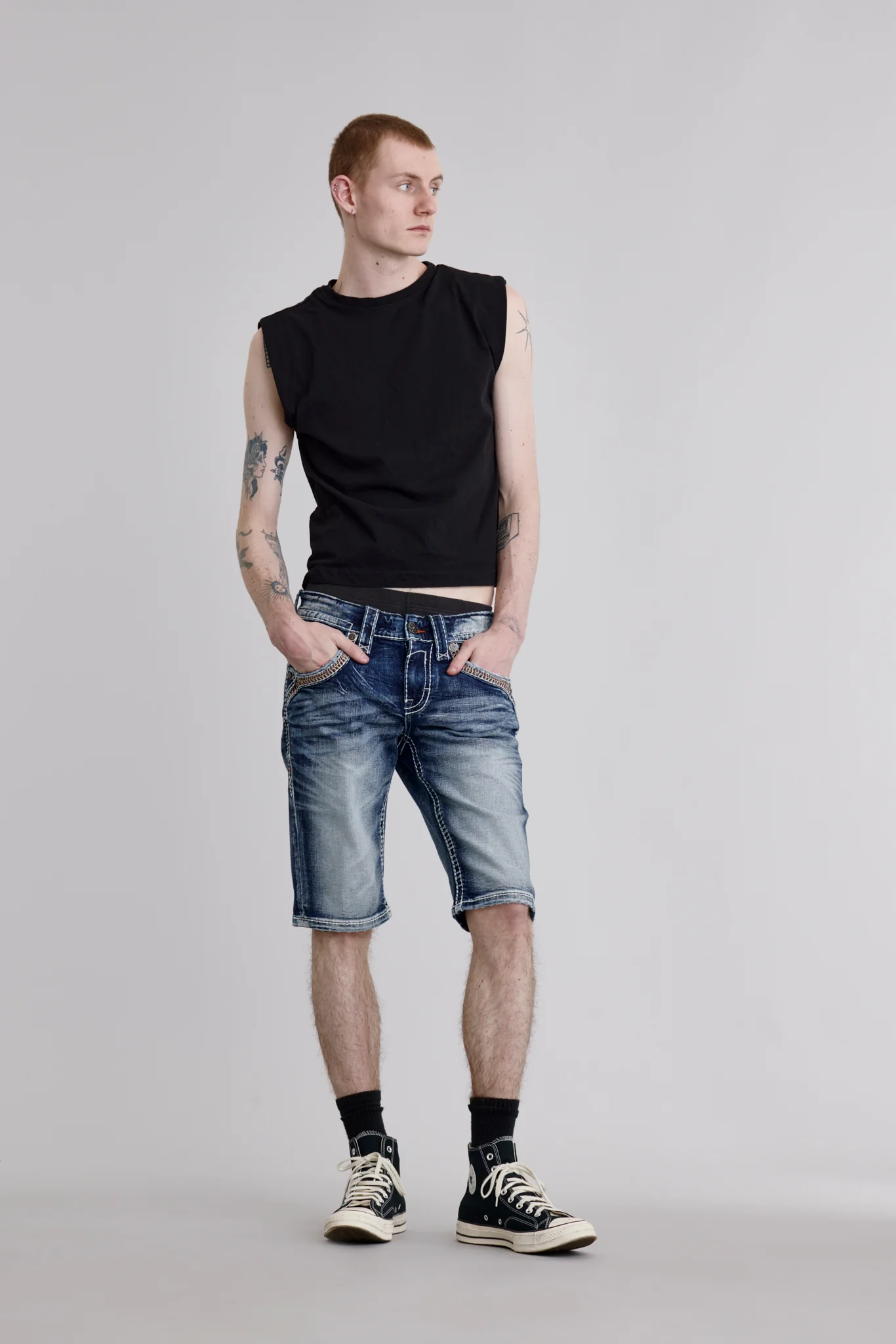Alpine Denim Shorts - Image 4