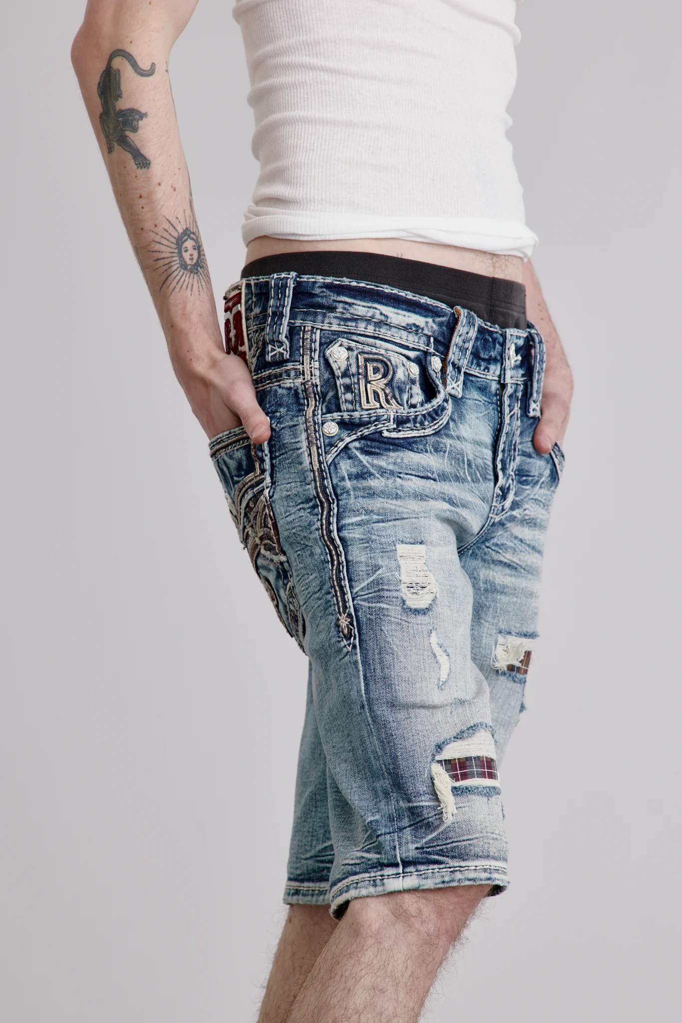 Arjan Denim Shorts - Image 4