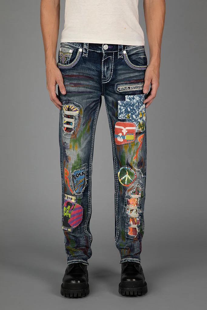 Armie Straight Jeans Medium Blue - Image 4