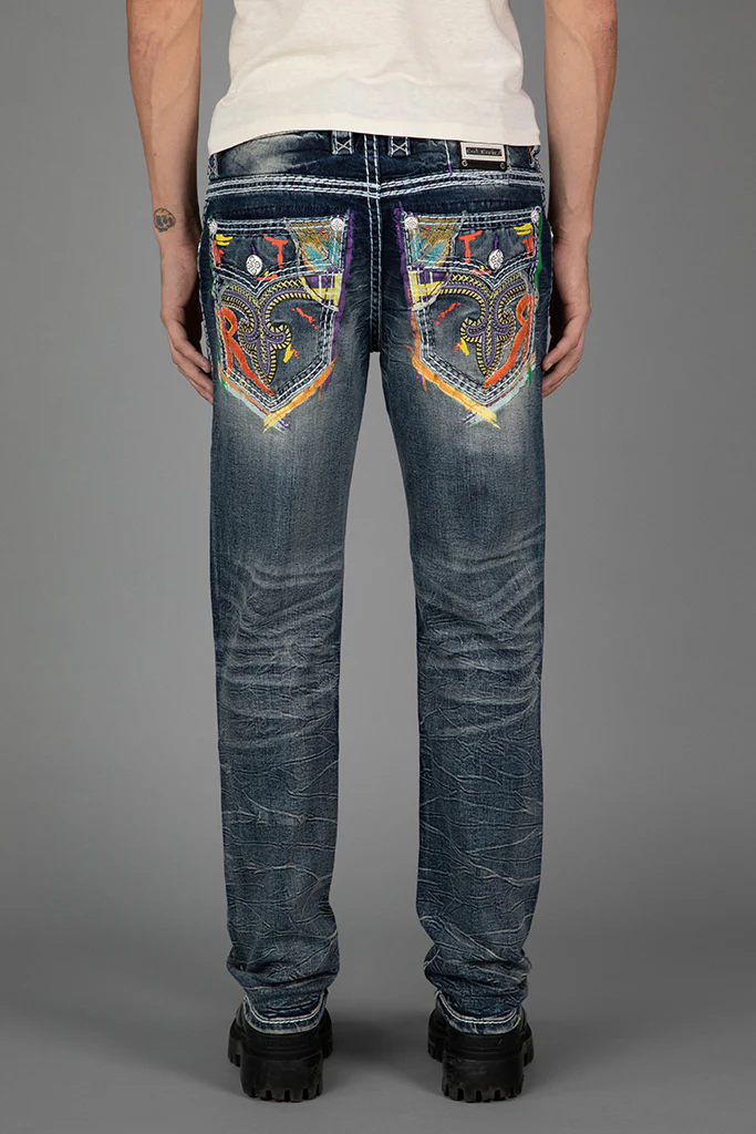 Armie Straight Jeans Medium Blue - Image 6