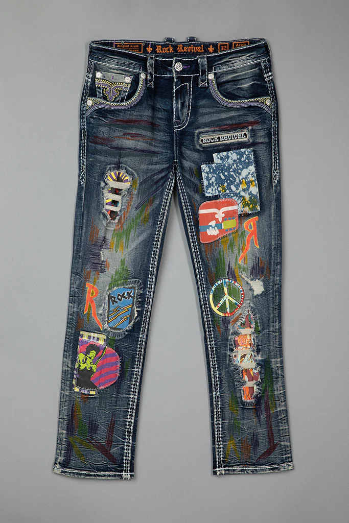 Armie Straight Jeans Medium Blue - Image 8