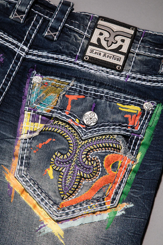 Armie Straight Jeans Medium Blue - Image 9