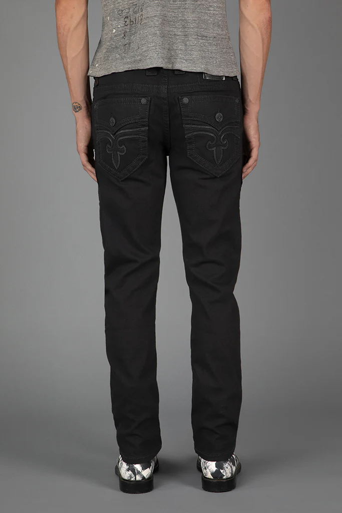 Arther Alt Straight Jeans in Black - Image 3