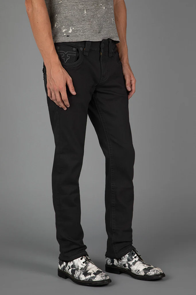 Arther Alt Straight Jeans in Black - Image 4