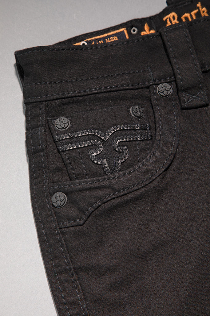 Arther Alt Straight Jeans in Black - Image 9