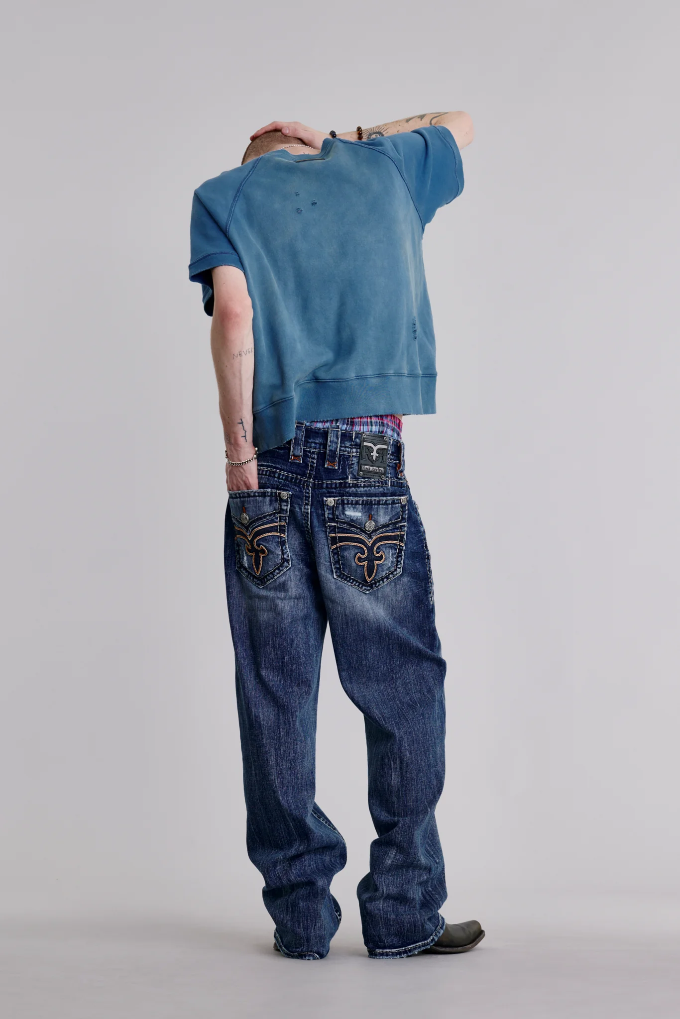 Arther Baggy 1 Jeans in Medium Wash - Image 3