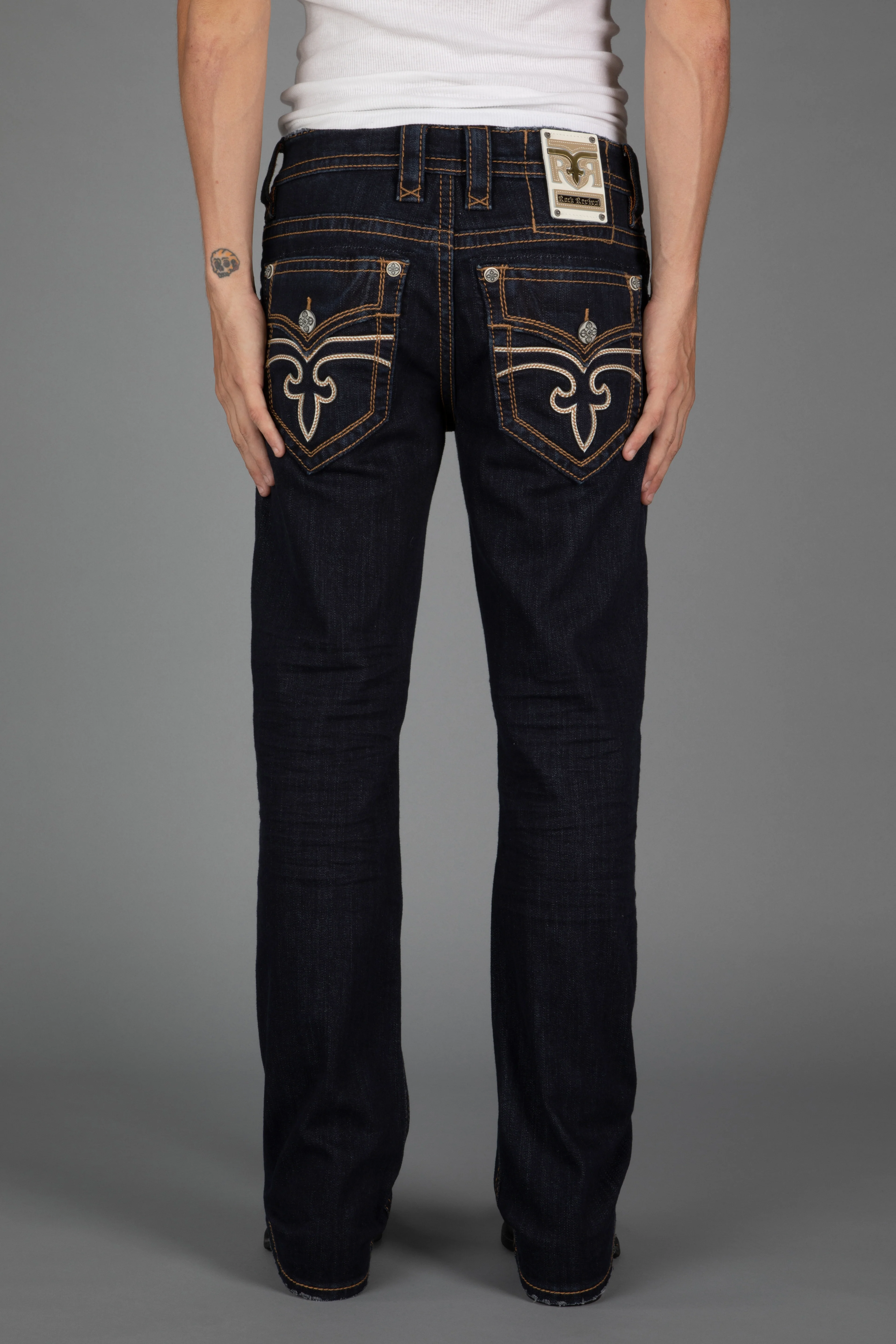 Arther Bootcut Jeans in Rinse I - Image 4