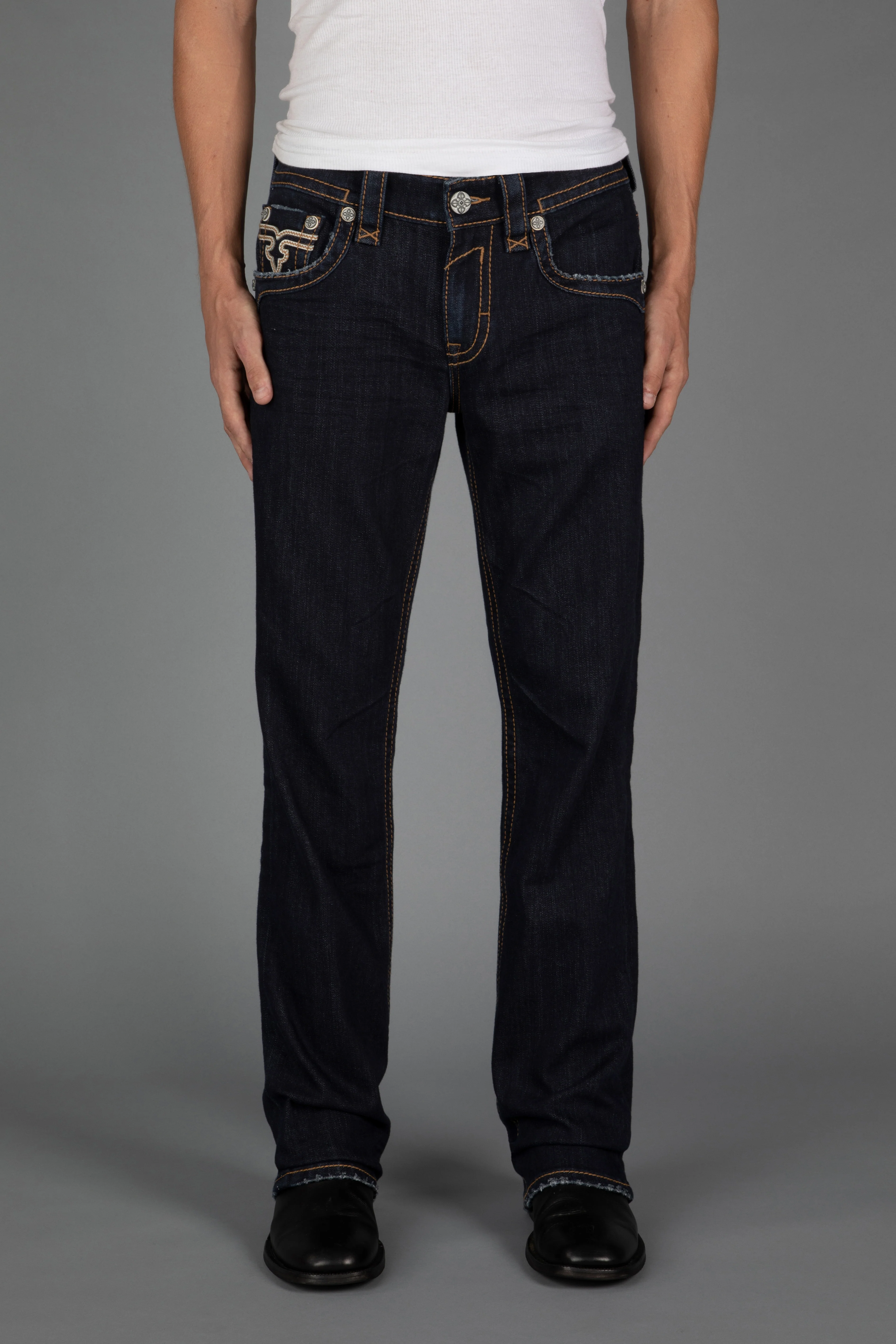 Arther Bootcut Jeans in Rinse I - Image 6