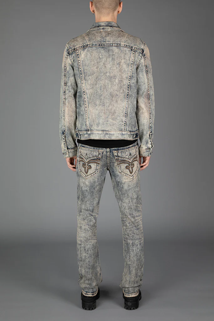 Arther Denim Jacket in Storm - Image 8
