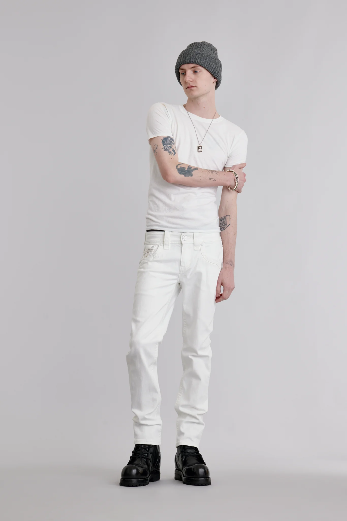 Arther Straight Jeans in White
