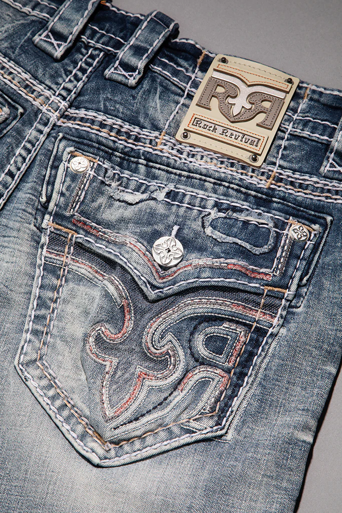 Baxter Straight Jeans in Light Blue - Image 6
