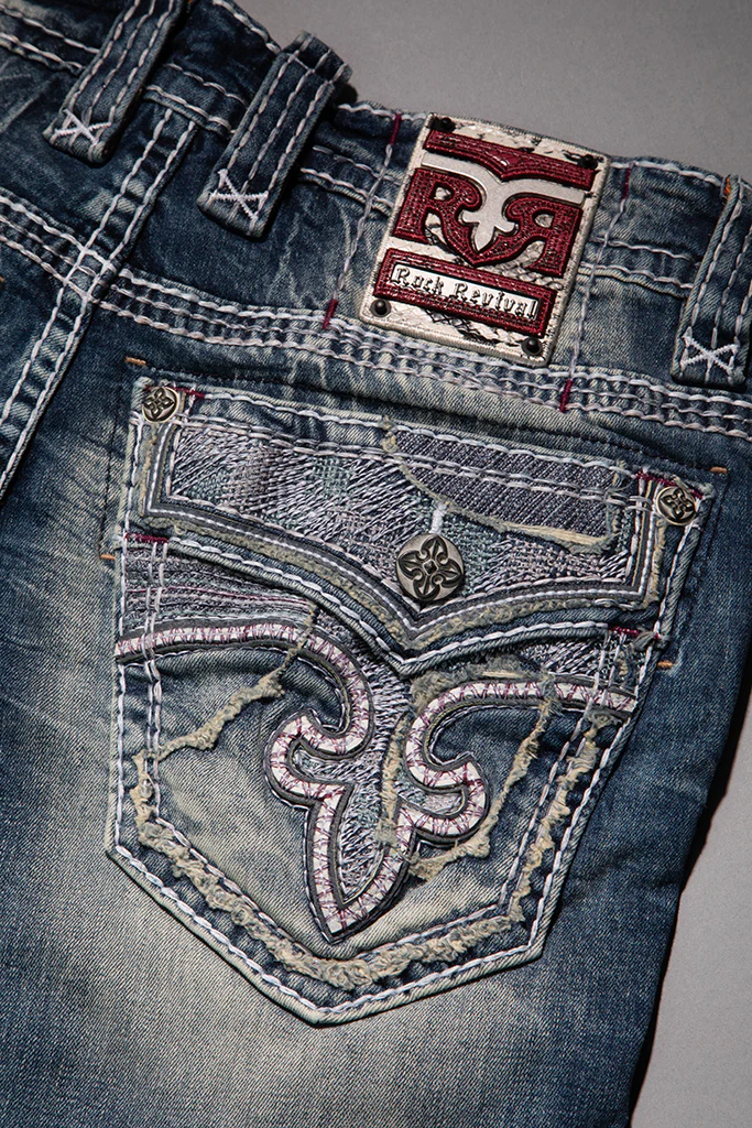 Brayen Straight Jeans in Medium Wash - Image 8