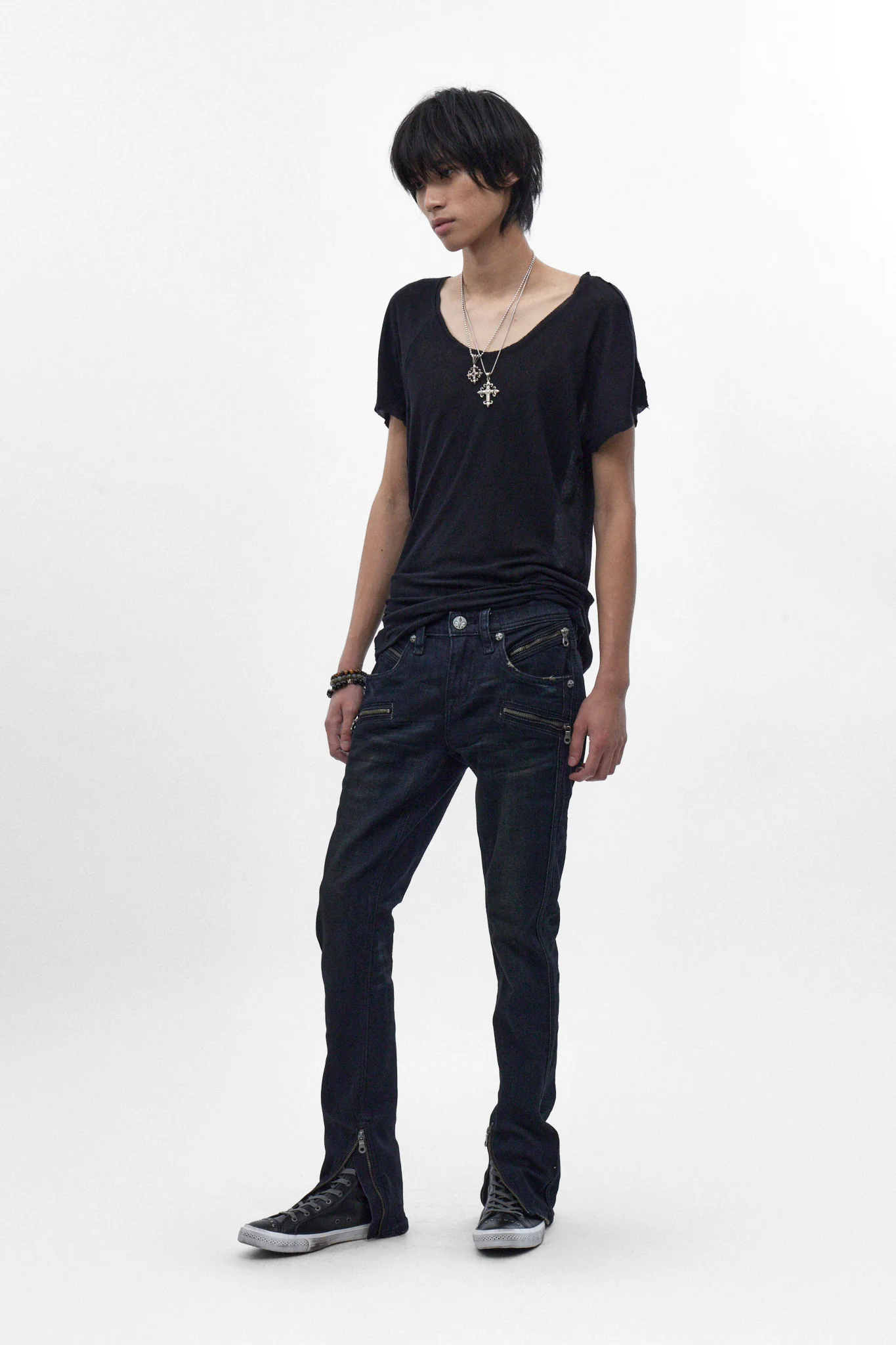 Charlie Slim Jeans in Dark Blue - Image 5