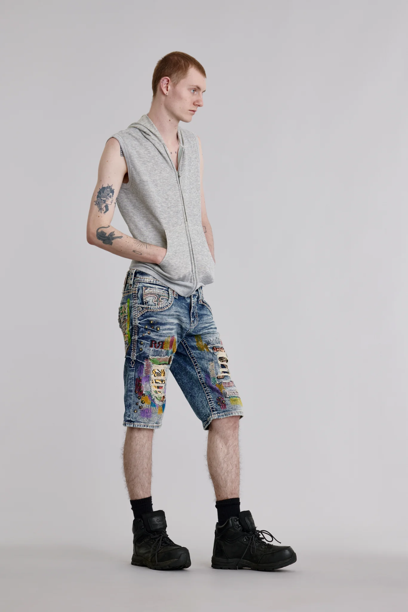 Deen Denim Shorts Medium Blue - Image 5