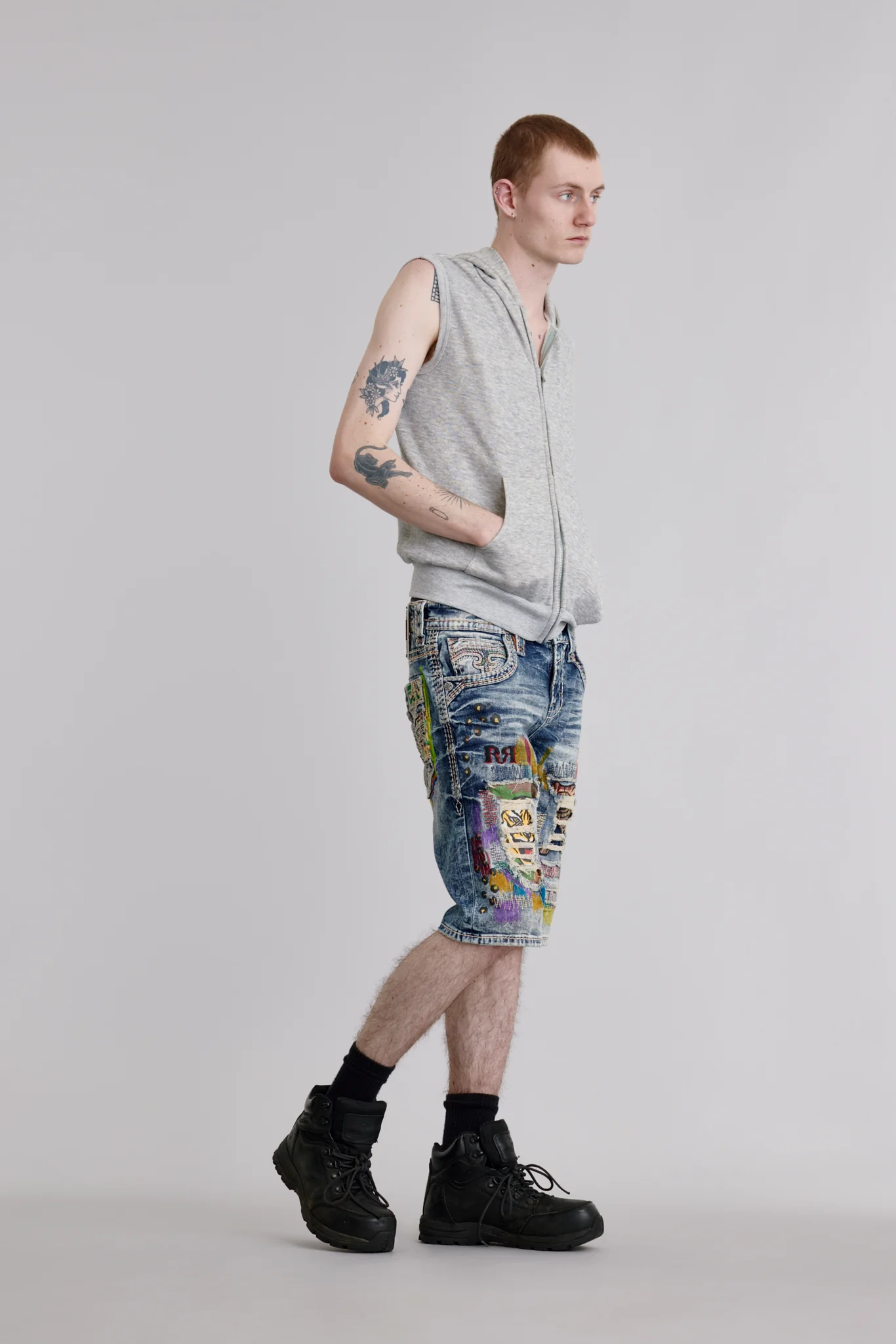 Deen Denim Shorts Medium Blue - Image 6