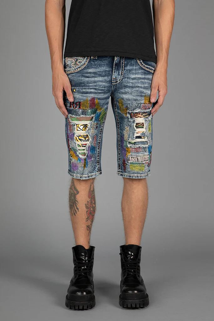 Deen Denim Shorts Medium Blue - Image 7