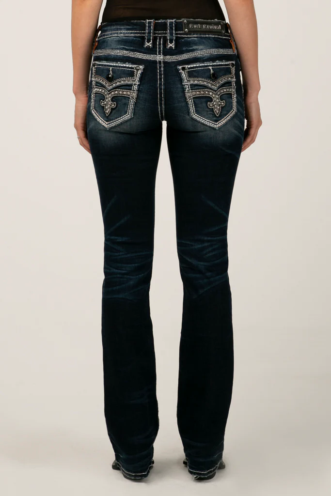 Dubarry Bootcut Jeans in Dark Blue