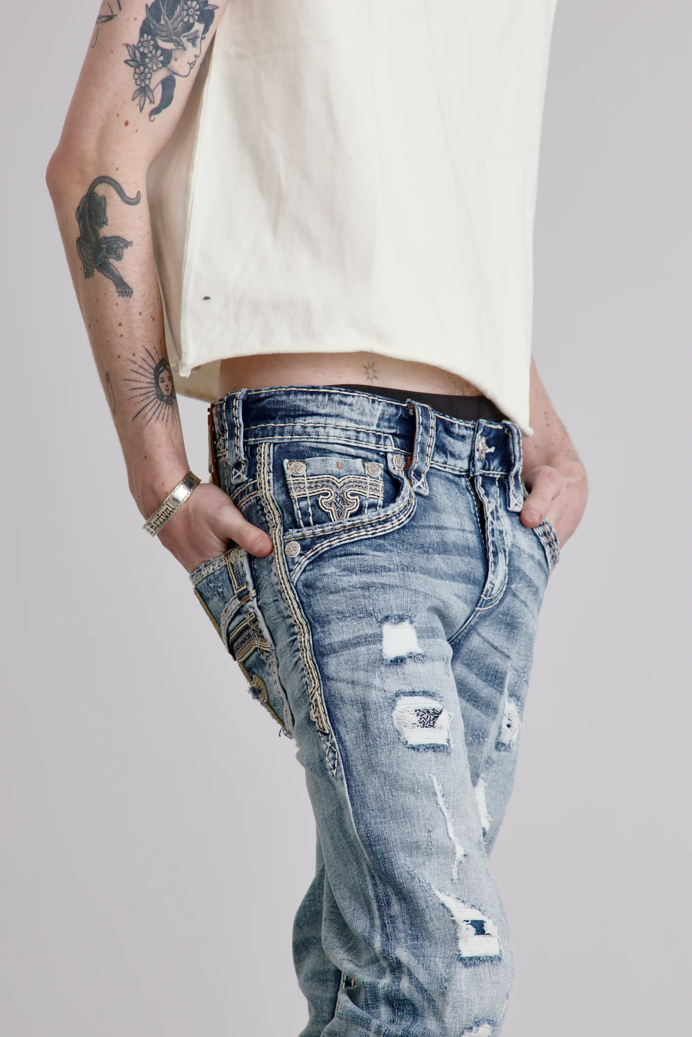 Elijah Denim Shorts - Image 4