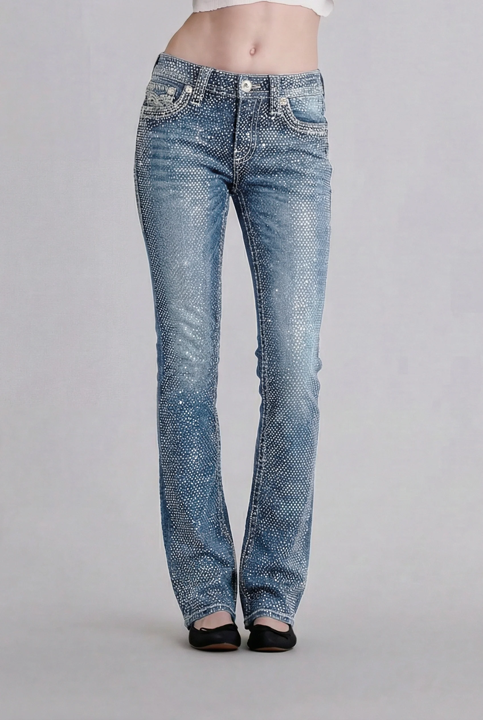 Endive Stardust Bootcut Jeans - Image 3
