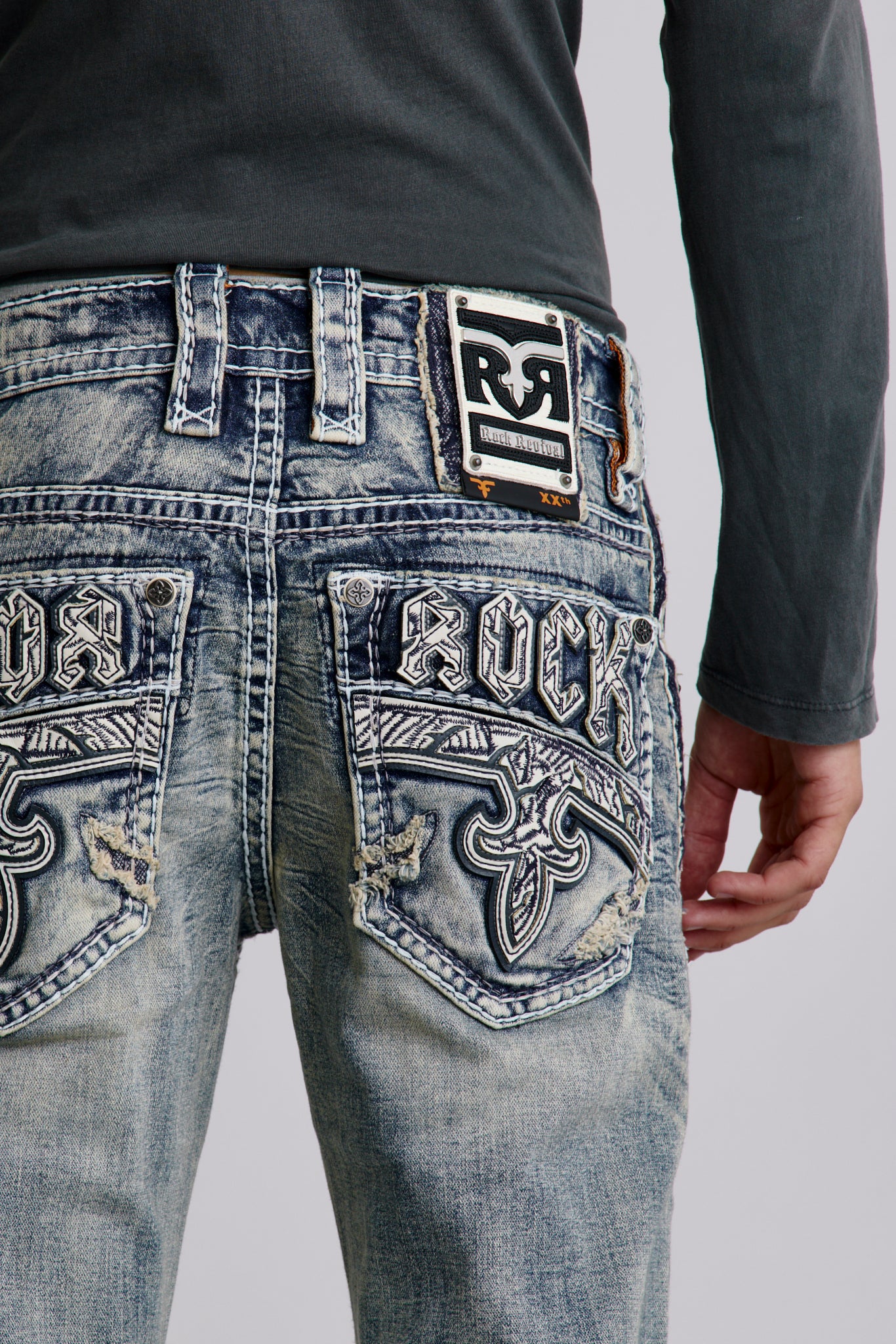 Ernest Alt Straight Jeans in Medium Wash - Image 2