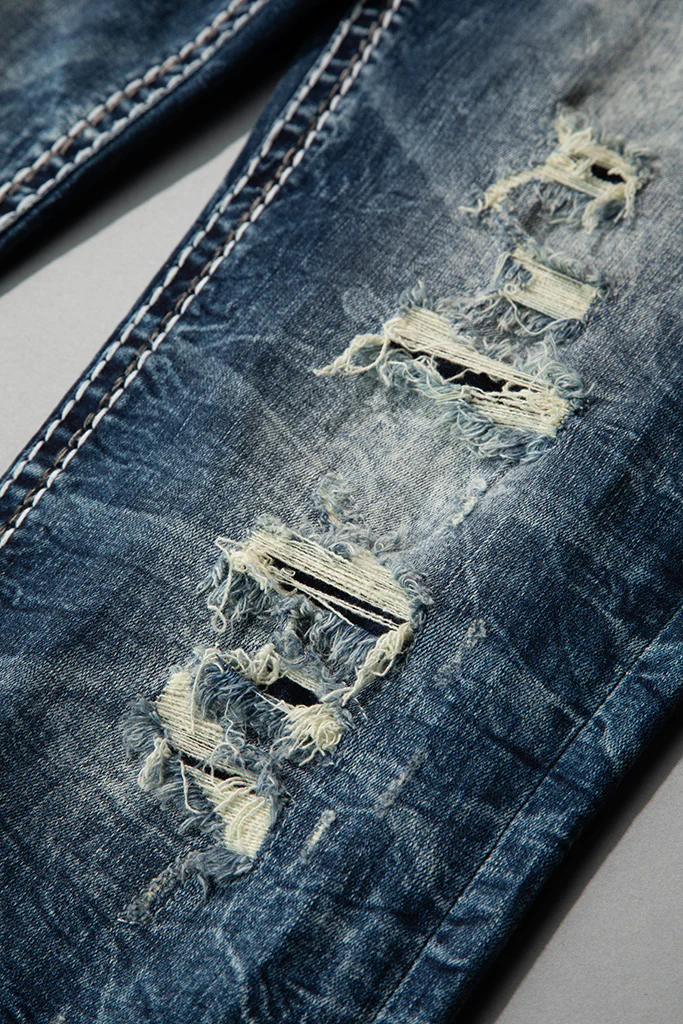 Ernest Alt Straight Jeans in Medium Wash - Image 9