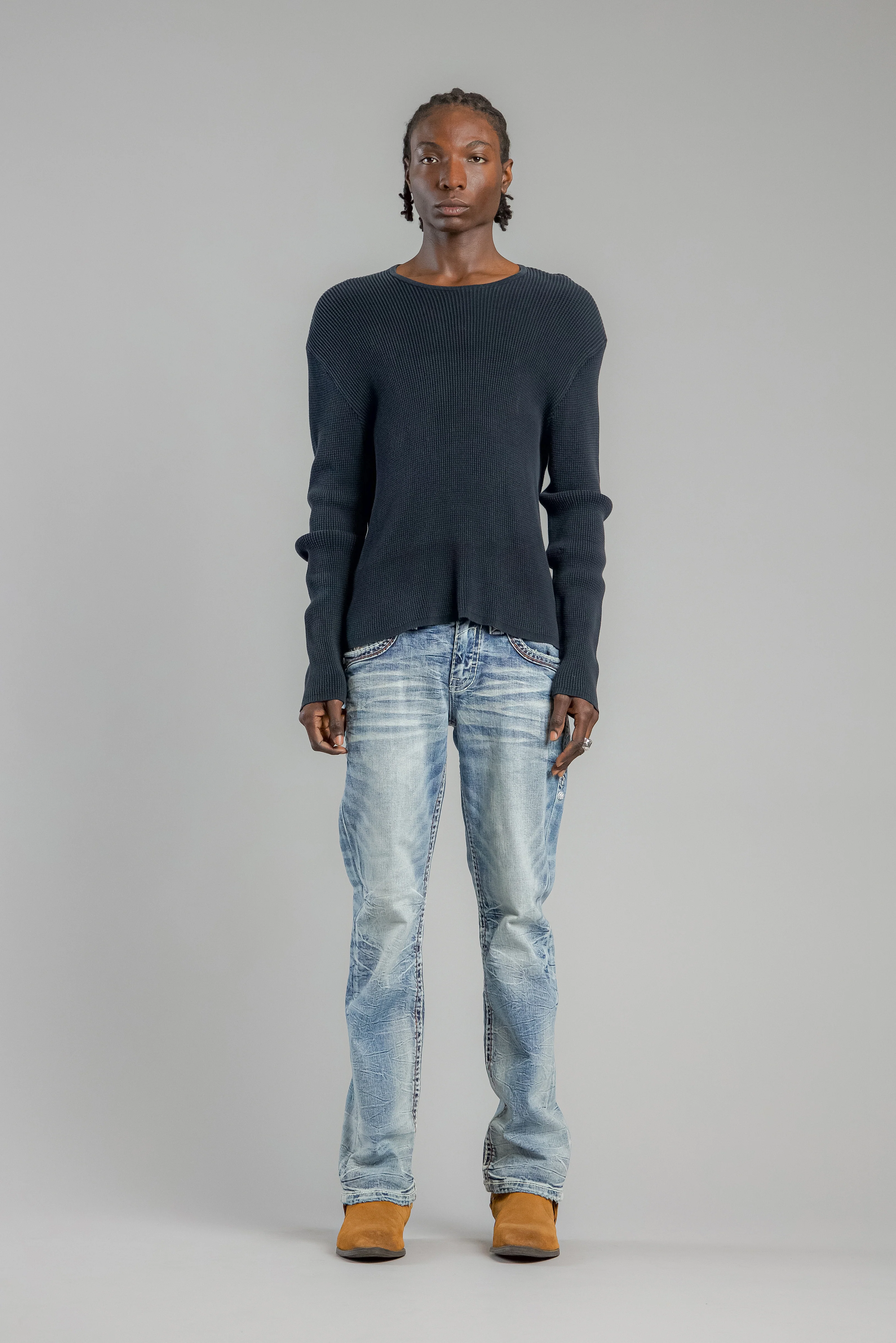 Esme Bootcut Jeans in Light Blue