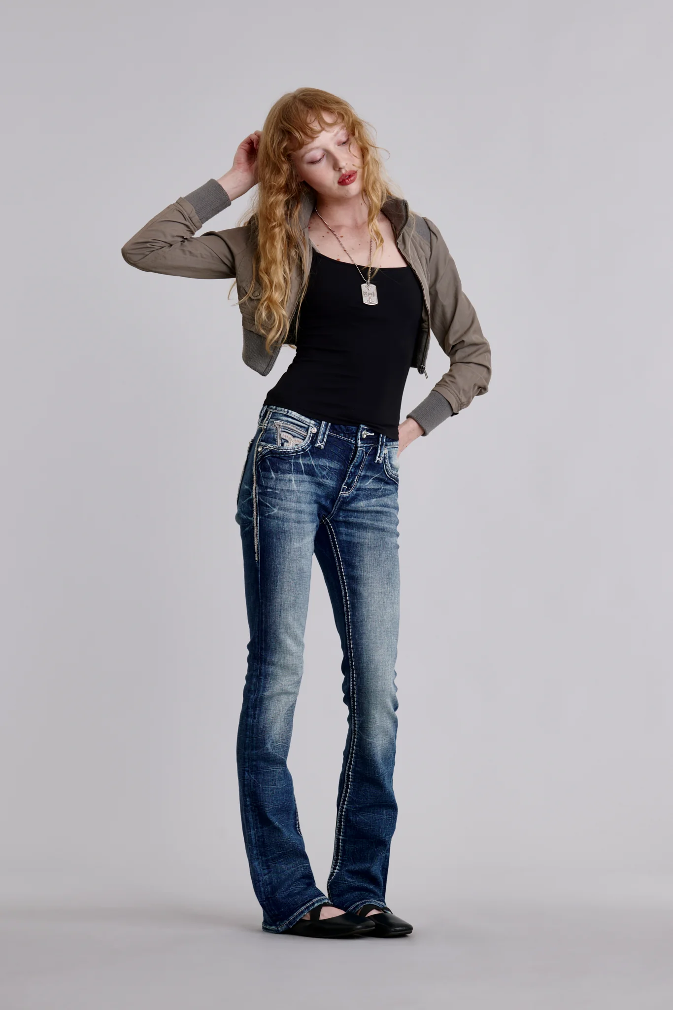Evarose Bootcut Jeans - Image 3