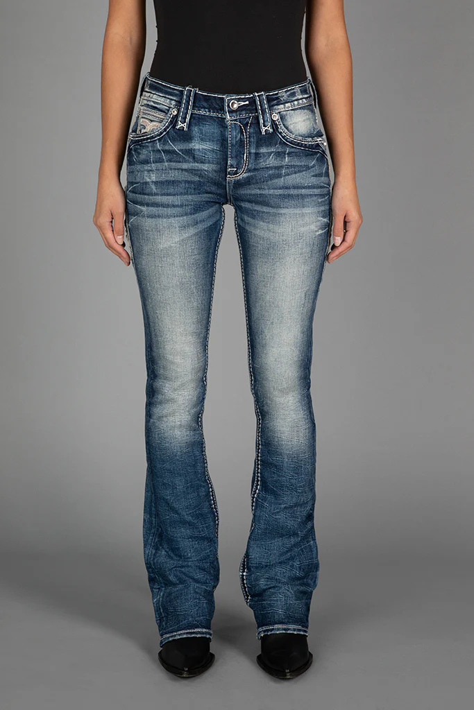 Evarose Bootcut Jeans - Image 5