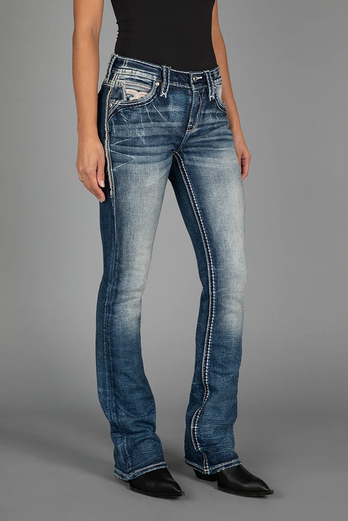 Evarose Bootcut Jeans - Image 6