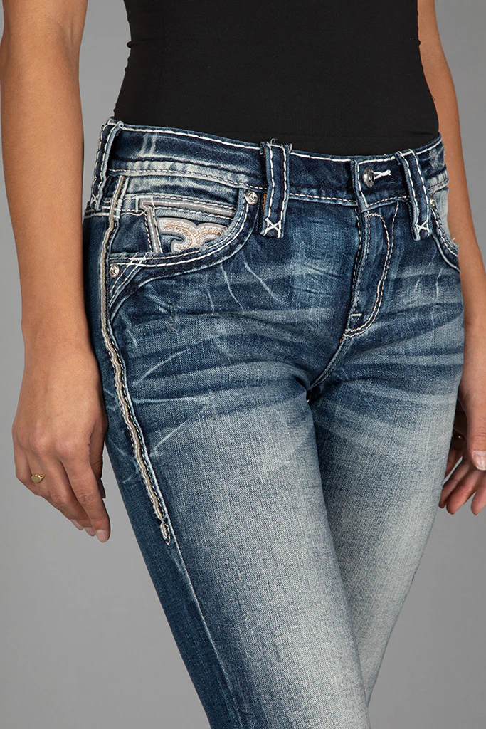 Evarose Bootcut Jeans - Image 7