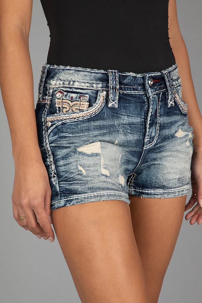 Everlee Denim Shorts - Image 3