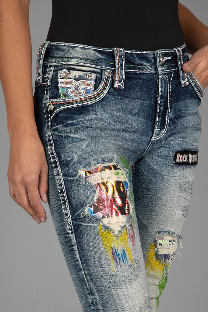 Harlow Mid-Rise Skinny Jeans - Image 5