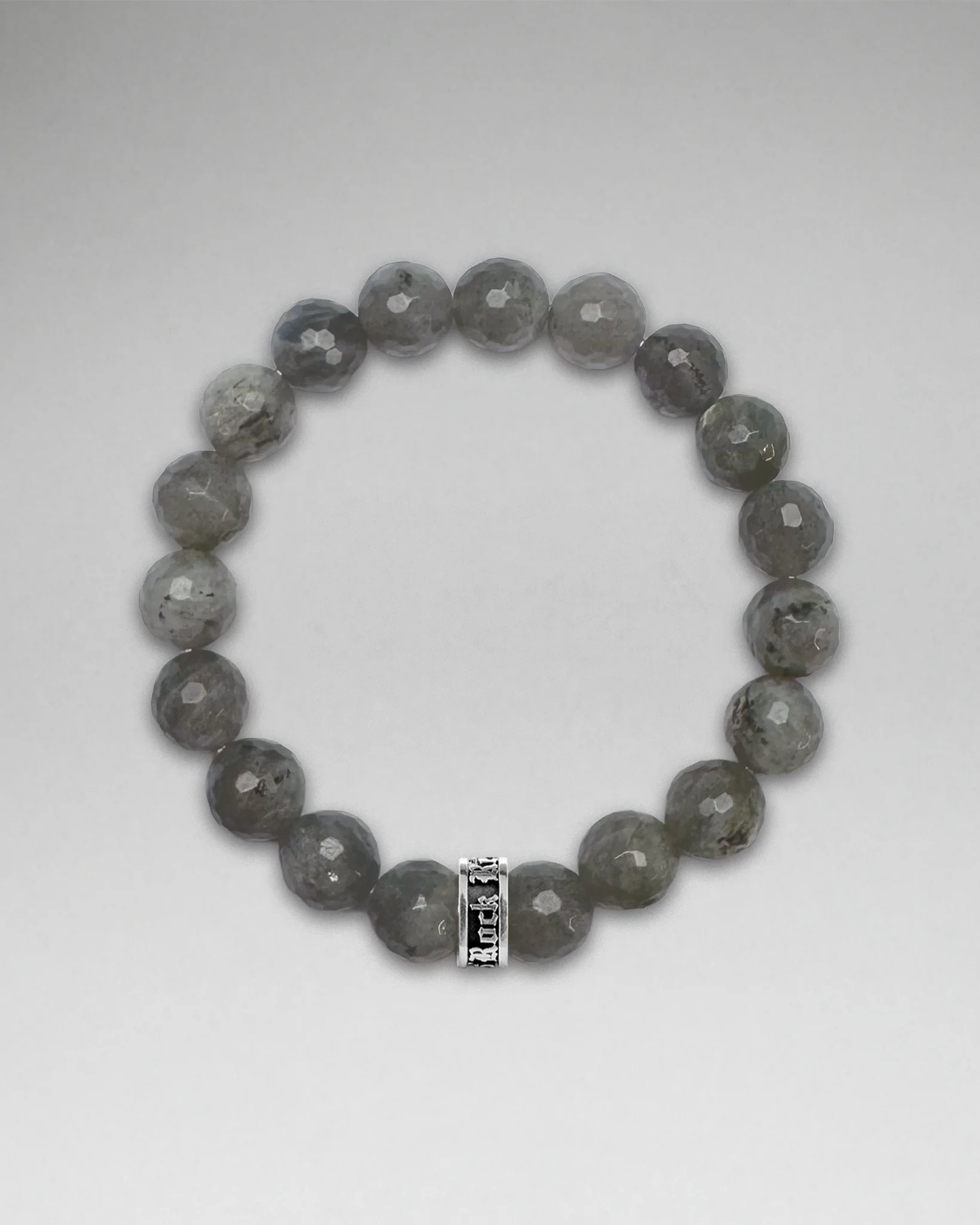 Haze Labradorite Beaded Bracelet (10mm) - Image 2
