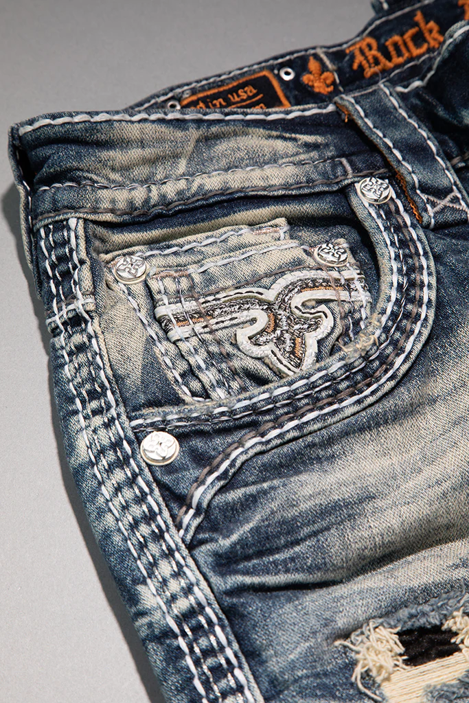 Hektor Alt Straight Jeans in Medium Blue - Image 9