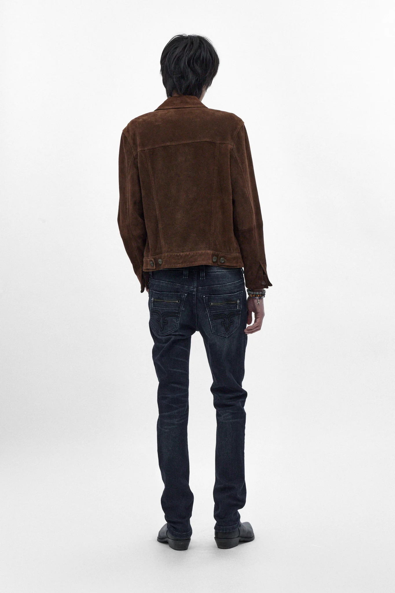 Huey Slim Jeans in Dark Blue - Image 4