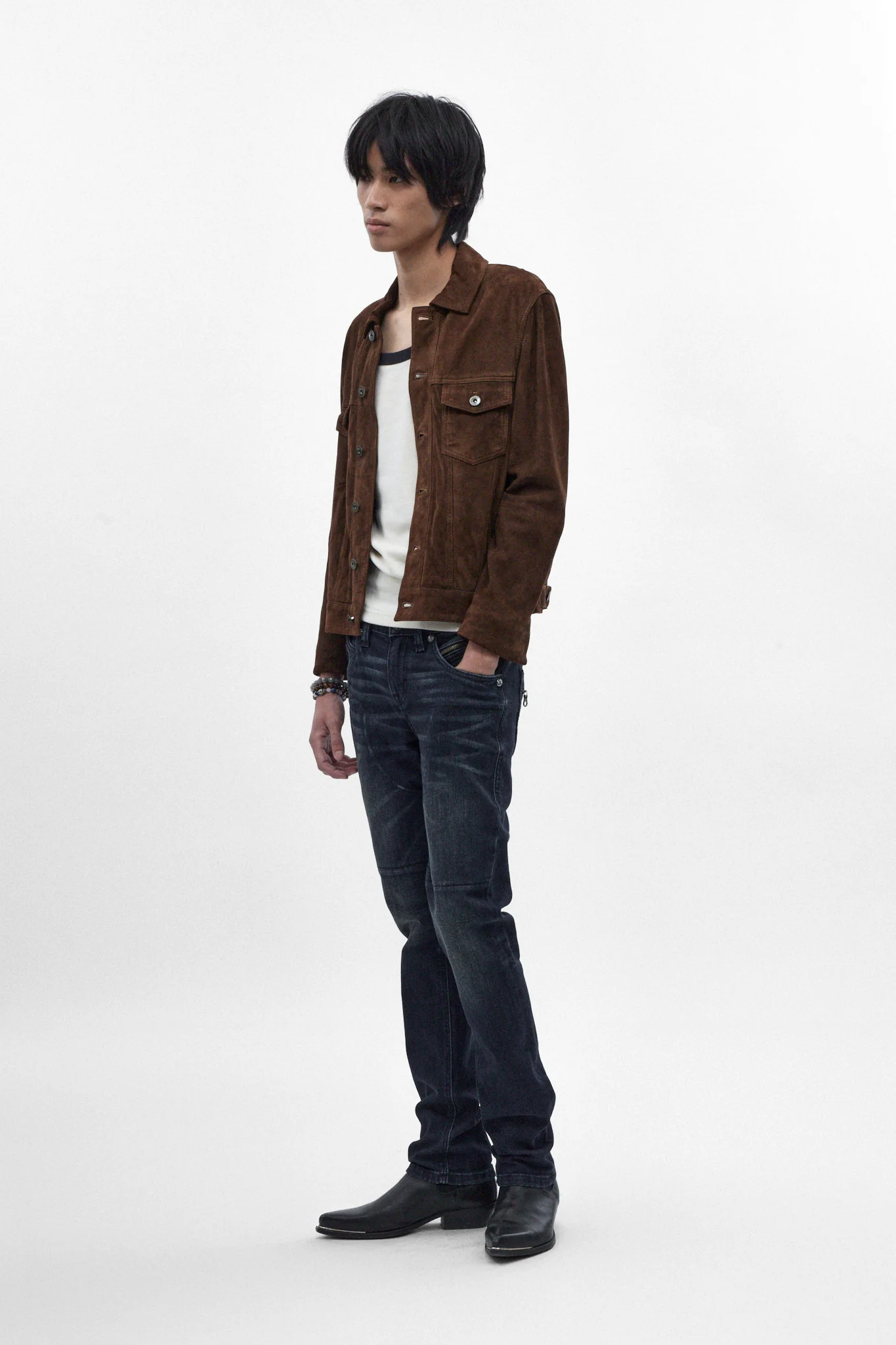 Huey Slim Jeans in Dark Blue - Image 5