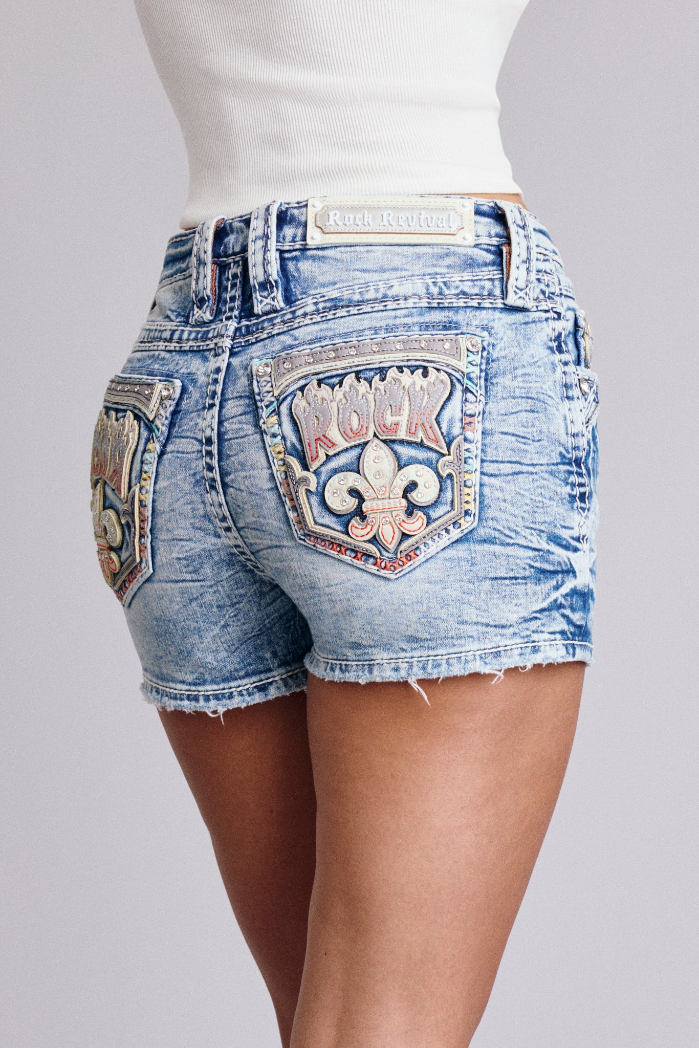 Janan Denim Shorts - Image 6