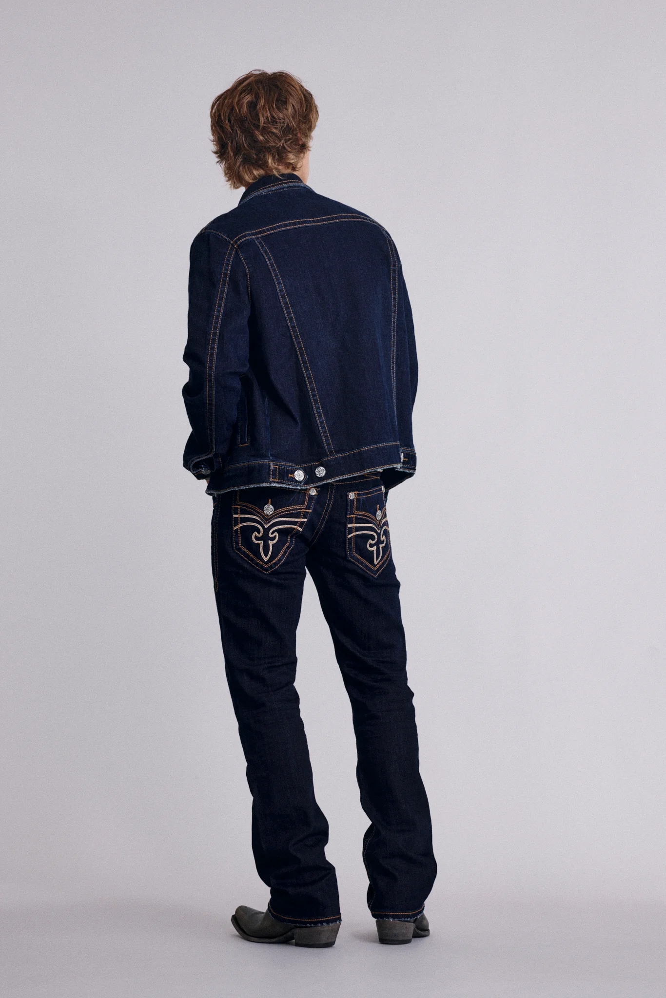 Jegor Denim Jacket in Rinse - Image 2