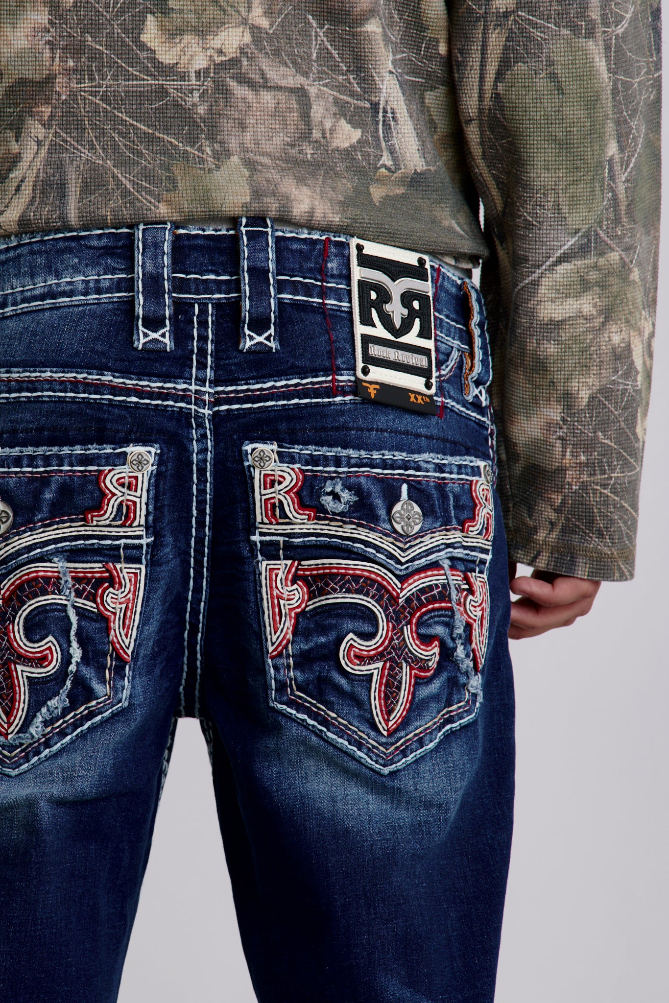 Jim Straight Jeans in Dark Wash - Image 2