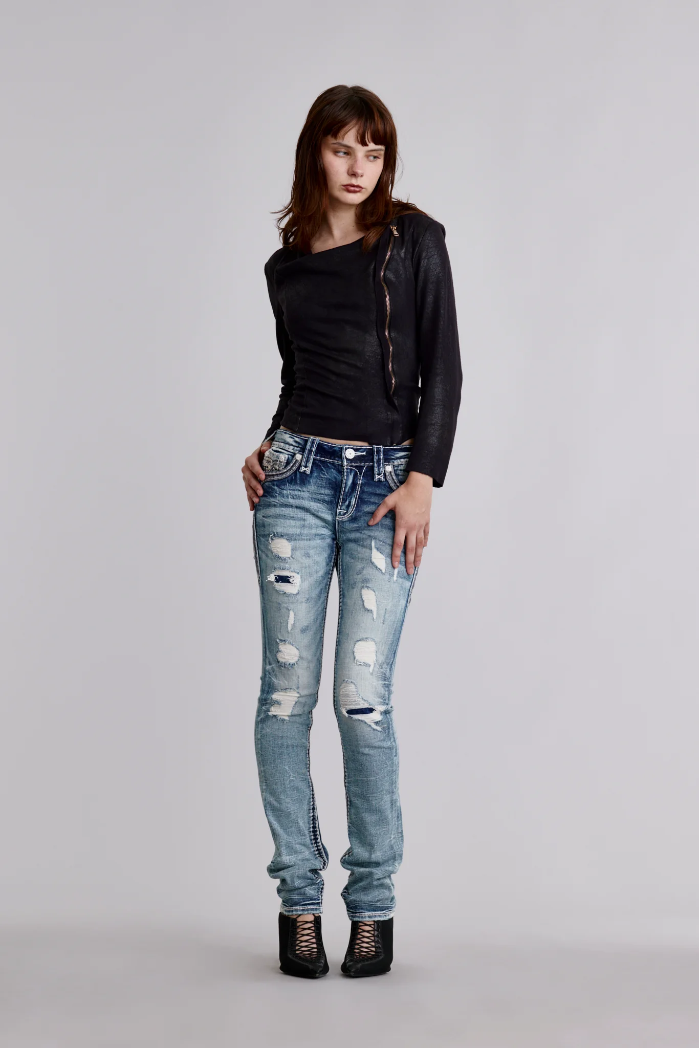 Joelle Straight Jeans