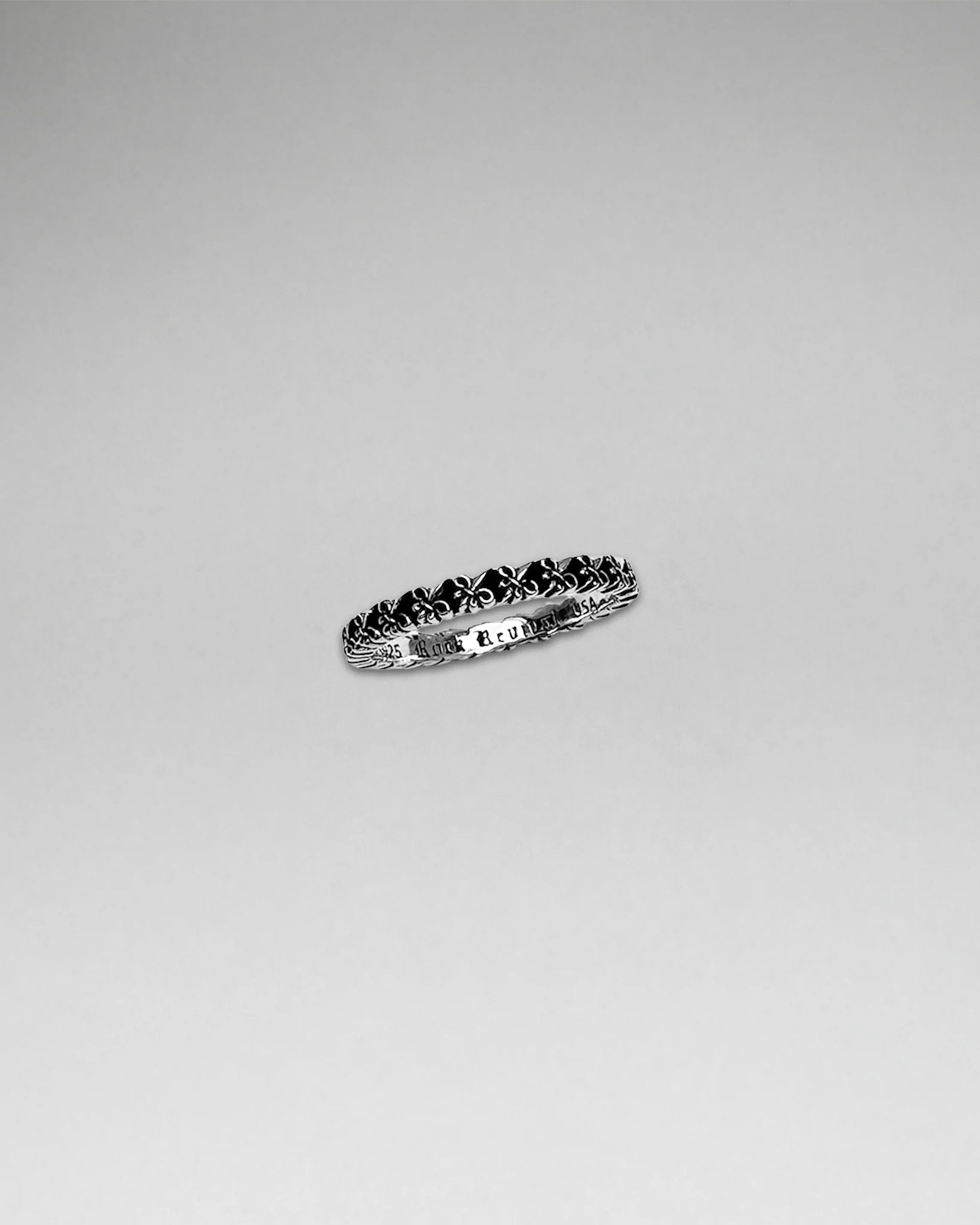 Fleur De Lis Spacer Ring - Image 2