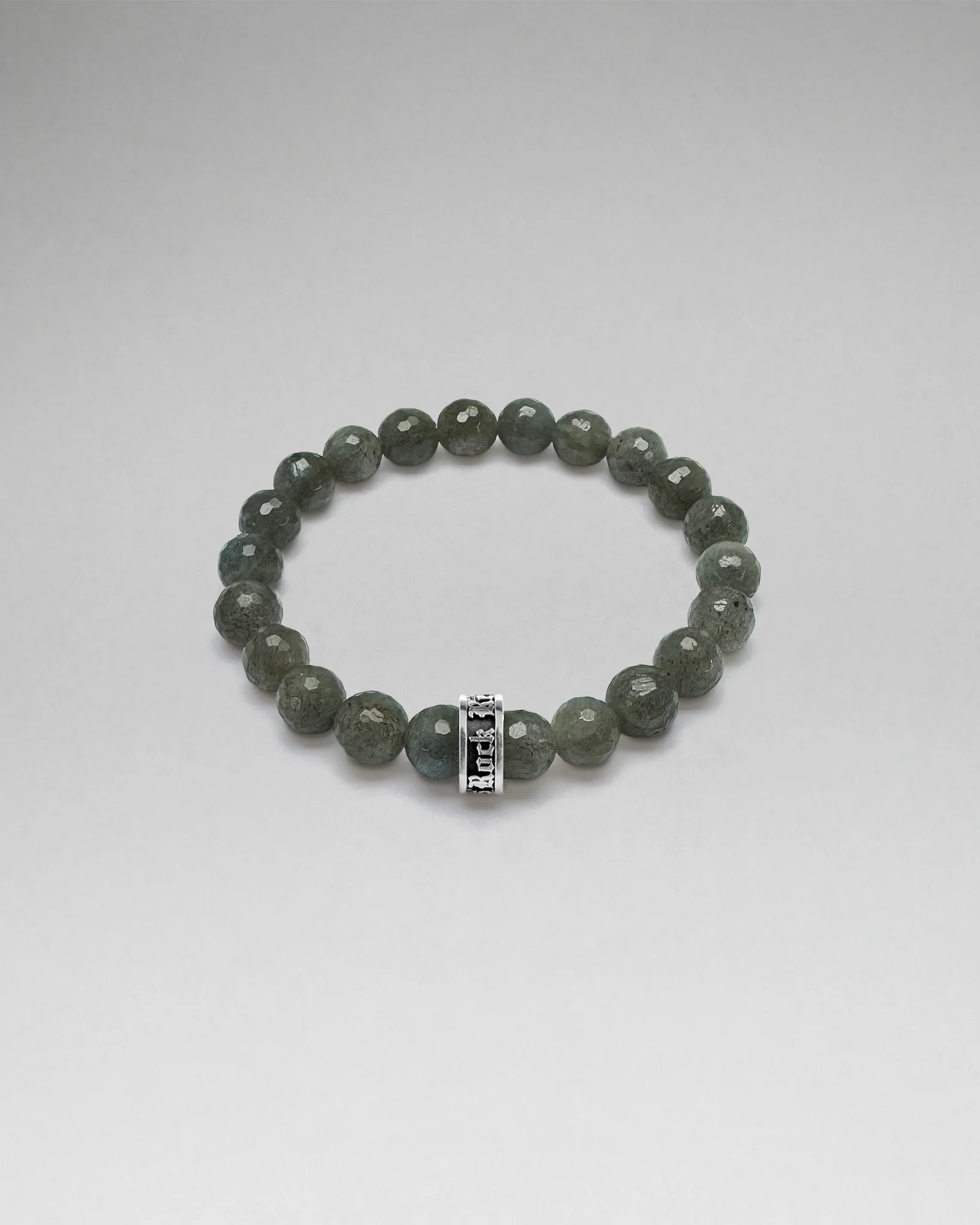 Haze Labradorite Beaded Bracelet (8mm)