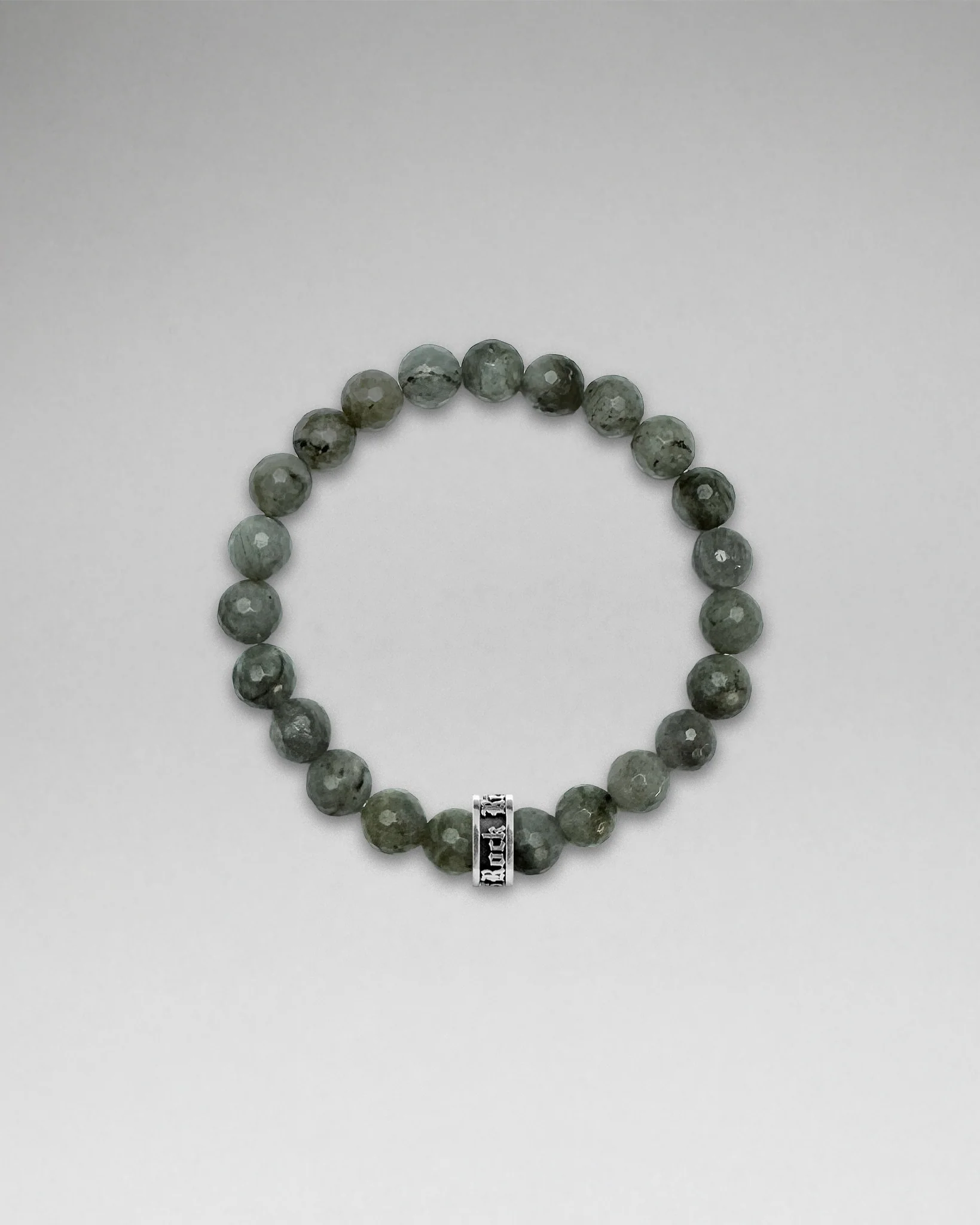 Haze Labradorite Beaded Bracelet (8mm) - Image 2