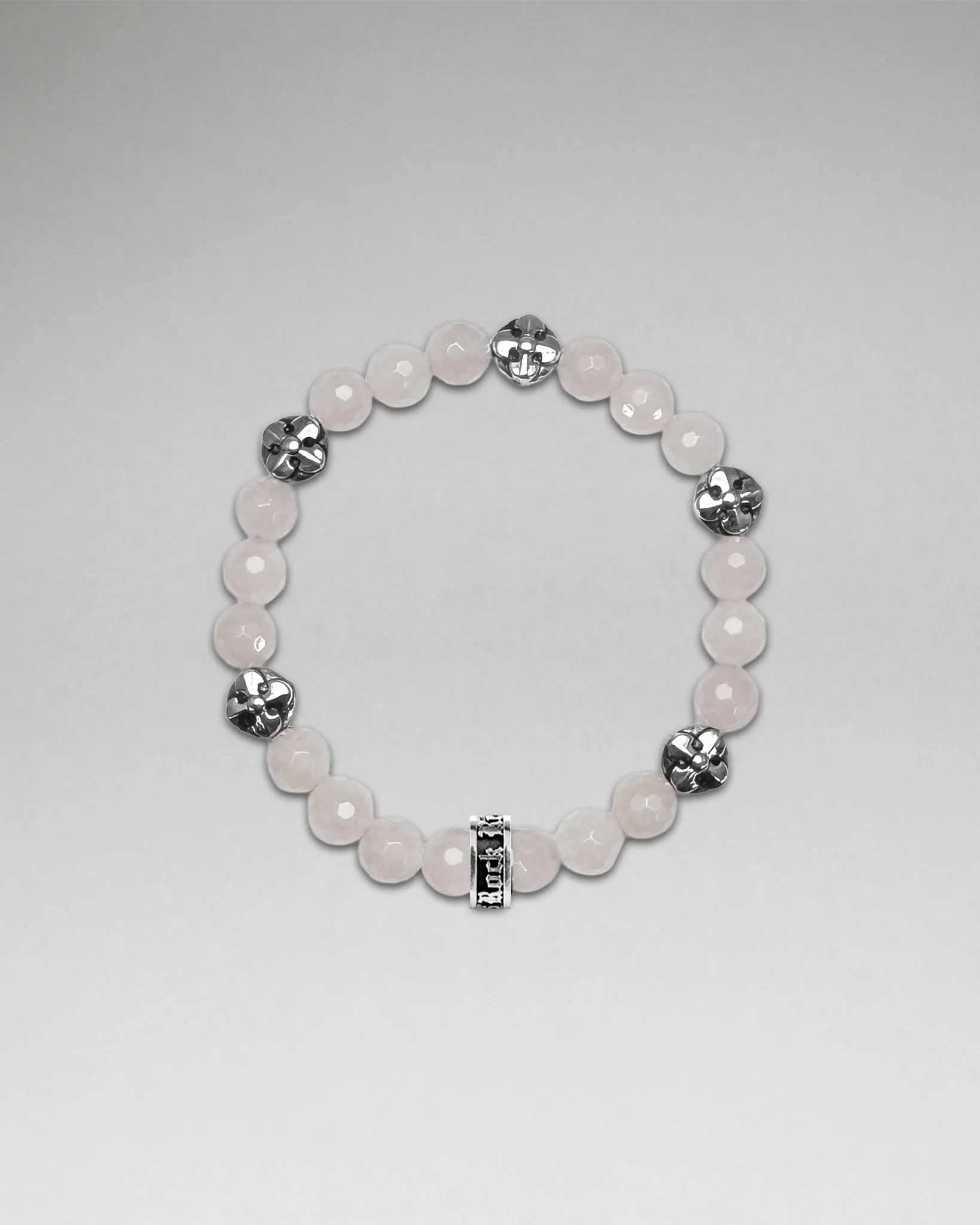 Pearl Labradorite Beaded Bracelet (8mm) - Image 2