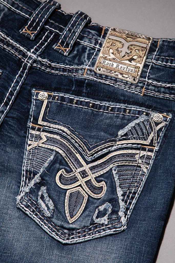 Karlo Alt Straight Jeans in Dark Blue - Image 6