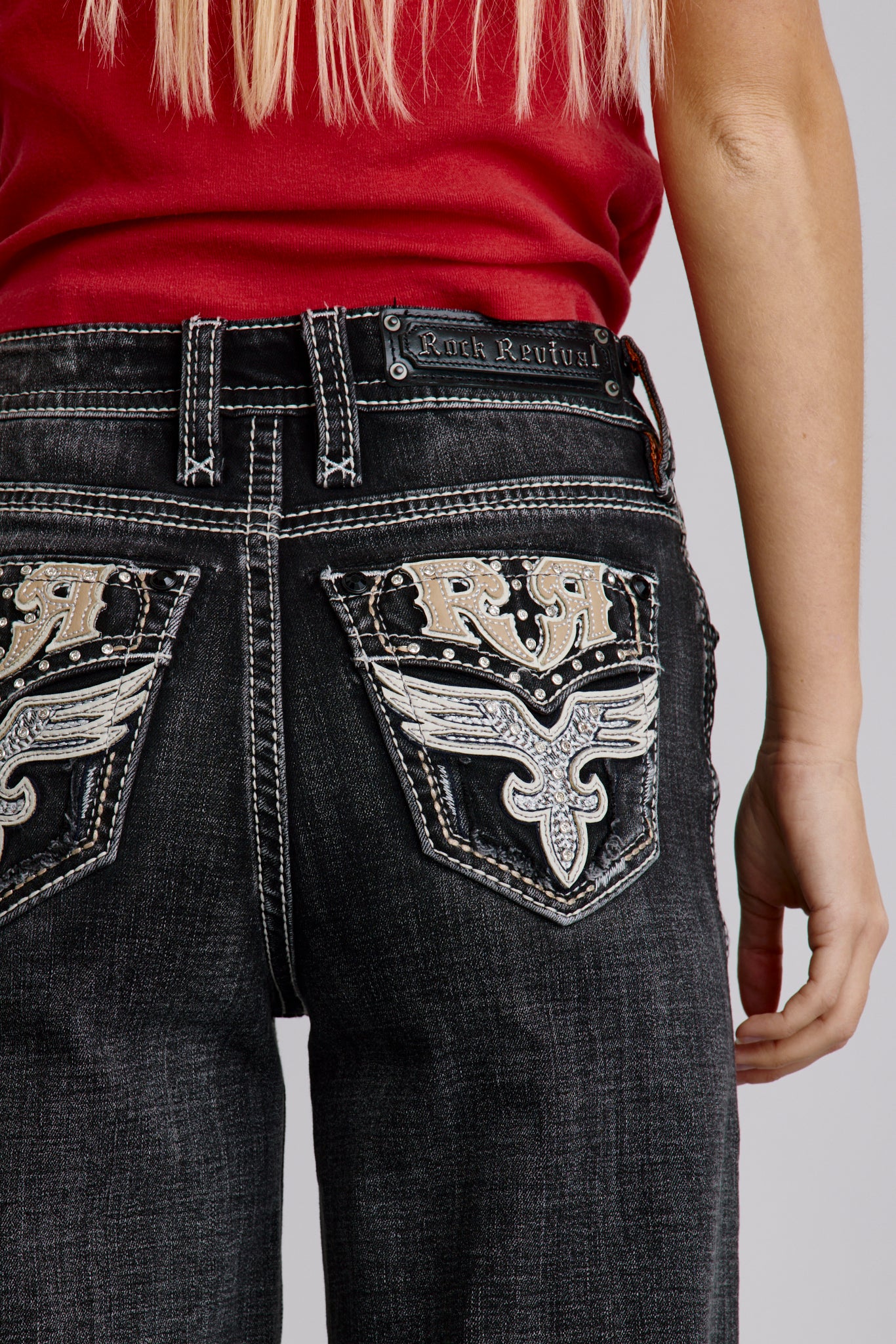 Kiella High Rise Wide Leg Jeans - Image 6