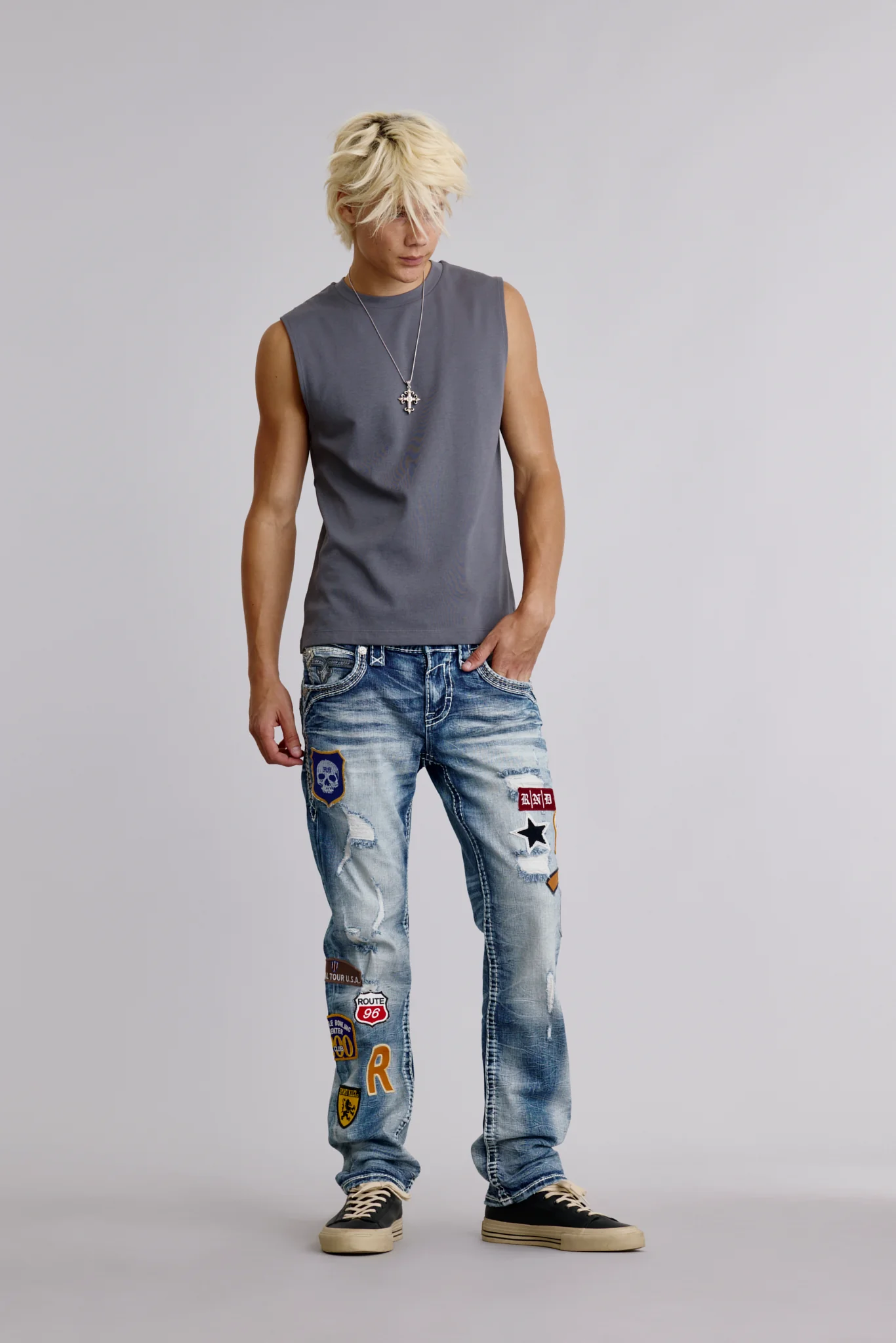 Kylo Straight Jeans in Blue - Image 4