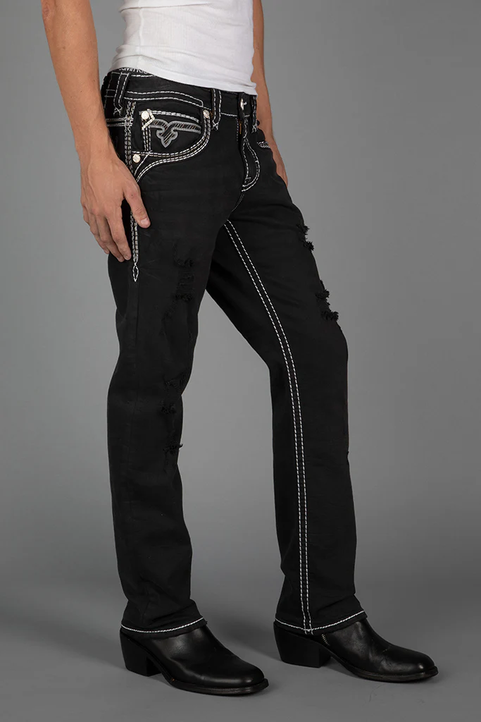 Kylo Straight Jeans in Black - Image 2